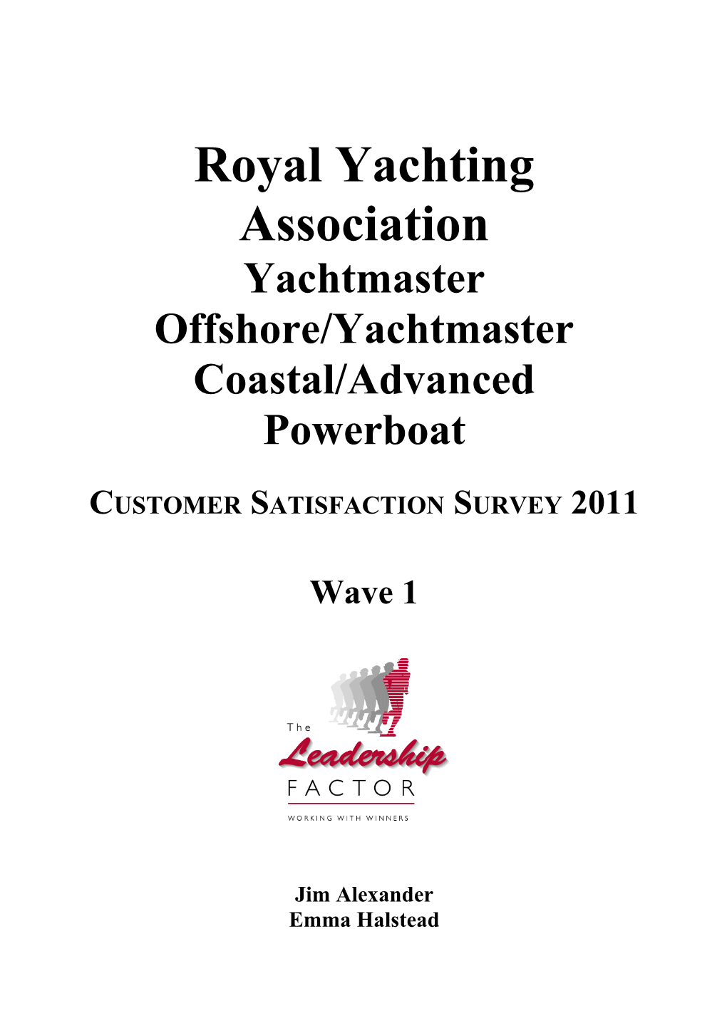 Yachtmaster Offshore/Yachtmaster Coastal/Advanced Powerboat