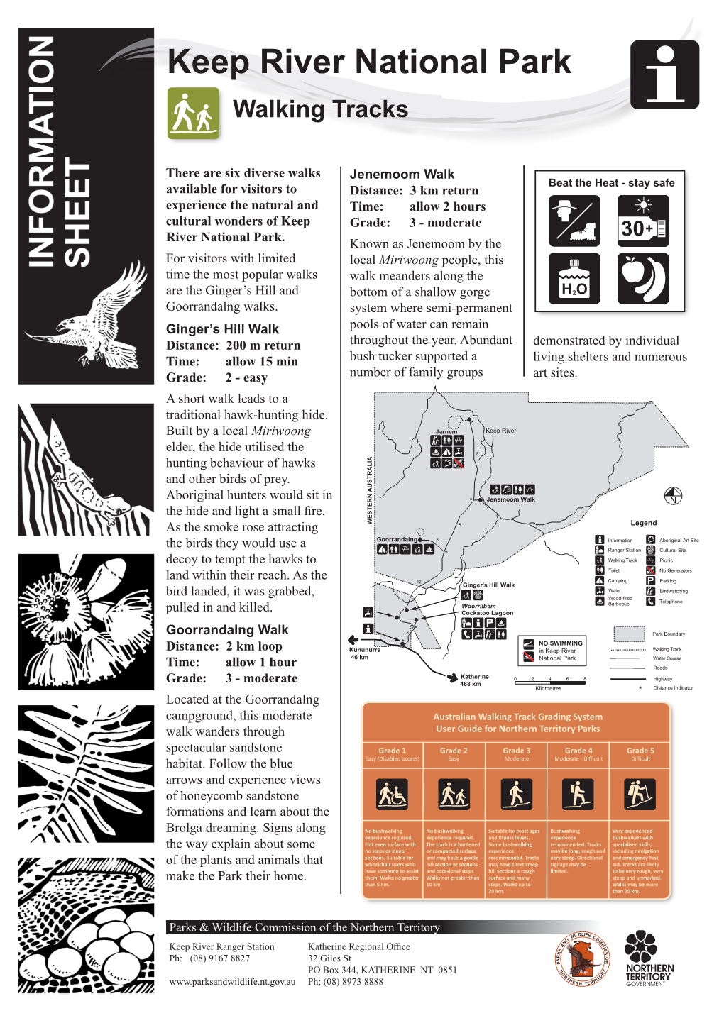 Keep River Walking Tracks Information Sheet