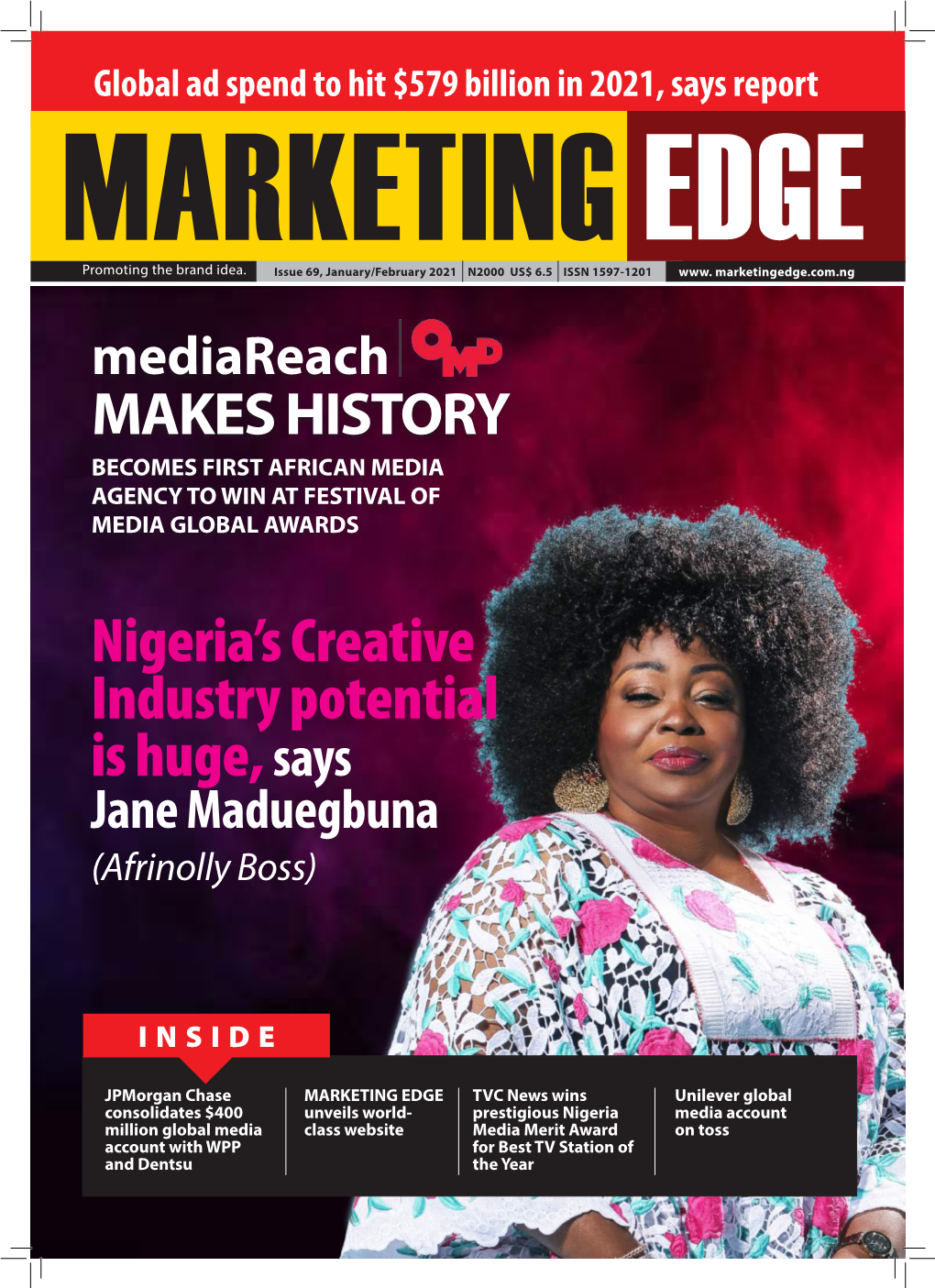 Nigeria's Creative Industry Potential Is Huge,Says