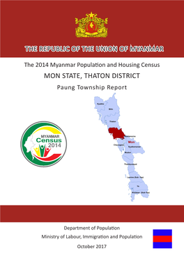 MON STATE, THATON DISTRICT Paung Township Report