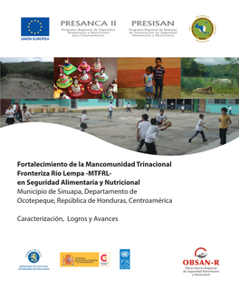 MTFRL- En Seguridad Alimentaria Y Nutricional Municipio De Sinuapa, Departamento De Ocotepeque, República De Honduras, Centroamérica