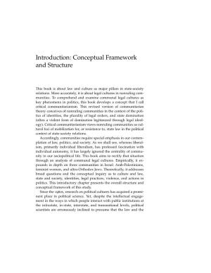 Introduction: Conceptual Framework and Structure