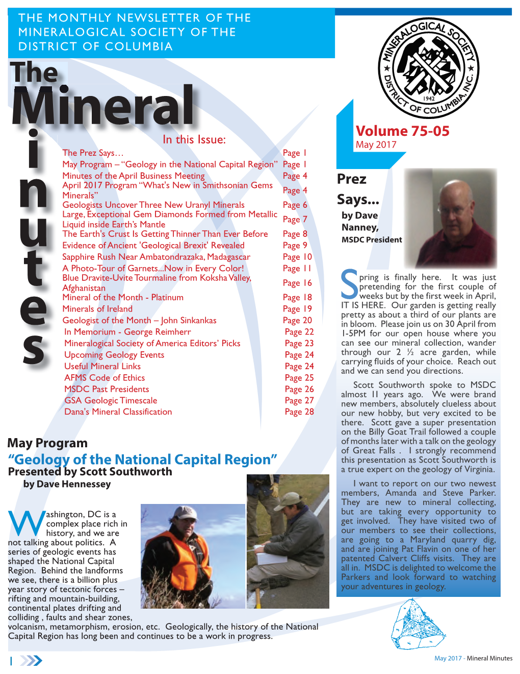Mineral Minutes May 2017 A.Pdf