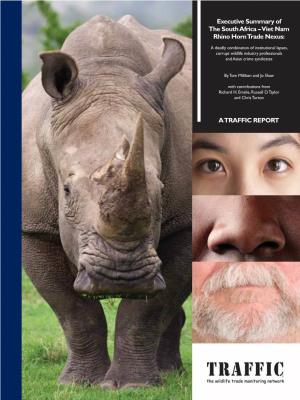 The South Africa – Viet Nam Rhino Horn Trade Nexus
