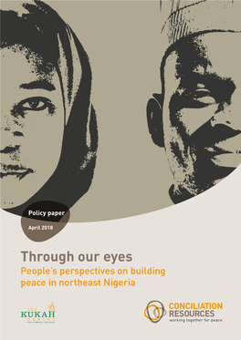 Through Our Eyes People's Perspectives on Building Peace In