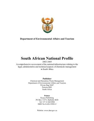 South African National Profile