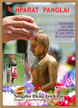 2018 Volume IV, No. III Established 2015. Hparat Panglai Journal