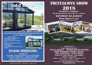 TREFEGLWYS SHOW 2018 Glangwden, Trefeglwys