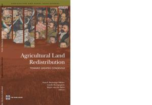 Land Redistribution TOWARD GREATER CONSENSUS Public Disclosure Authorized