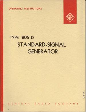 Standard-Signal Generator