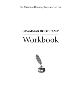 Workbook This Workbook Is to Accompany a Grammar Textbook