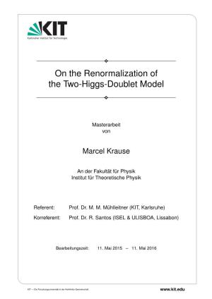 On the Renormalization of the Two-Higgs-Doublet Model