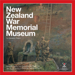 New Zealand War Memorial Museum Le Quesnoy, France