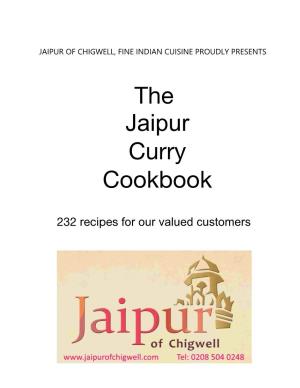 The Jaipur Curry Cookbook
