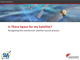 Is There Space for My Satellite?