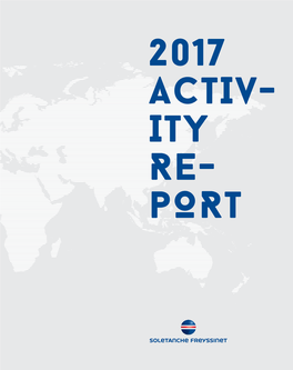 2017 Soletanche Freyssinet Activity Report