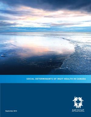 Social Determinants of Inuit Health in Canada