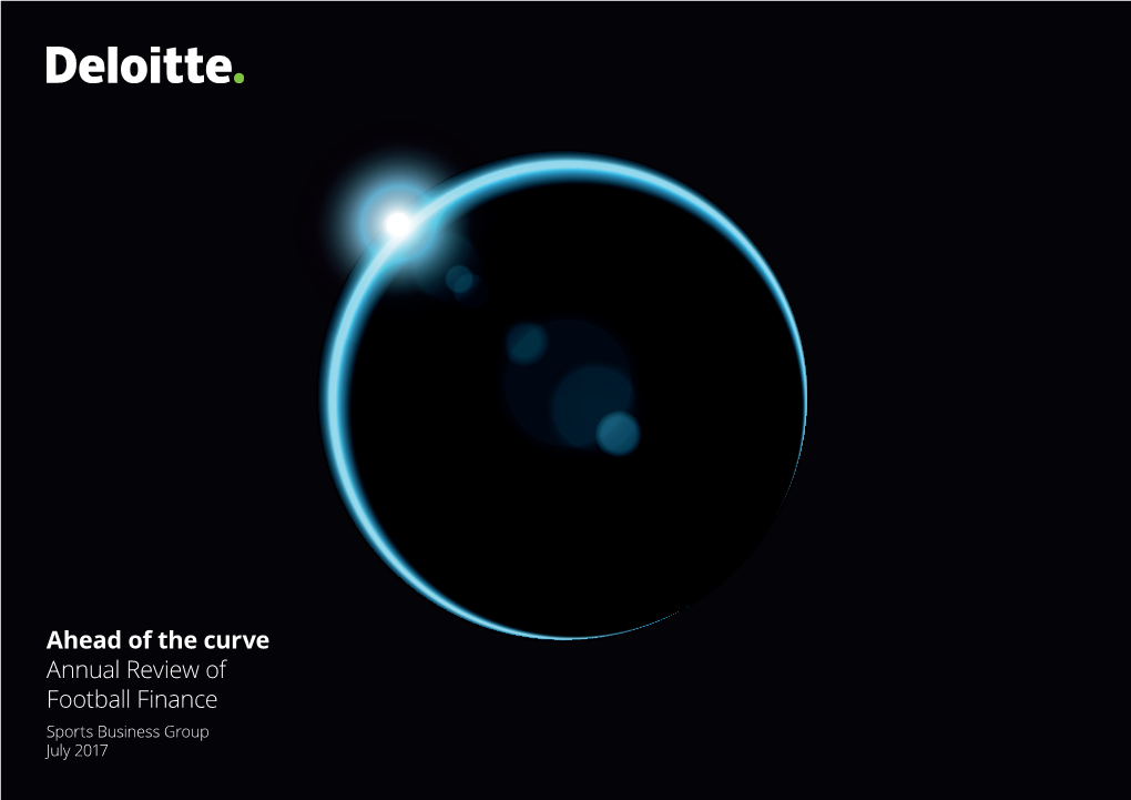 Annual Review of Football Finance 2017 | Section Title Goes Here