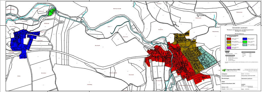 Gemeinde Lauterach 2332 2425 2329 Mühlwegle 1139 1 Schwärze 1091 Sportg Richtwerte Für Bauland Gem