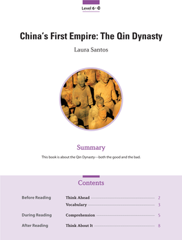 The Qin Dynasty Laura Santos