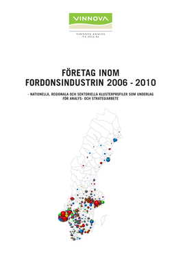 Företag Inom Fordonsindustrin 2006 - 2010