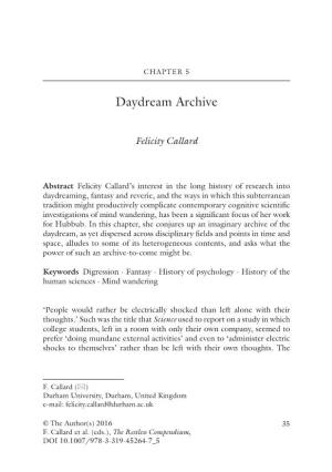 Daydream Archive