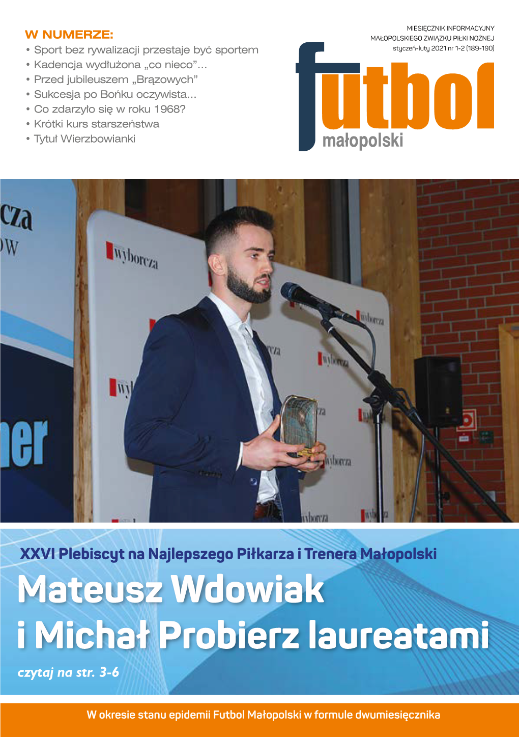 Mateusz Wdowiak I Michał Probierz Laureatami Czytaj Na Str