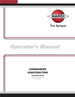 Operator's Manual