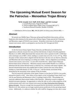 Menoetius Trojan Binary