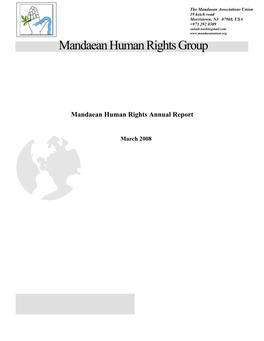 Mandaean Human Rights Group