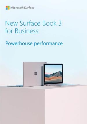 Surface Book 3 Brochure