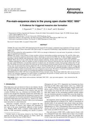 Pre-Main-Sequence Stars in the Young Open Cluster NGC 1893 II