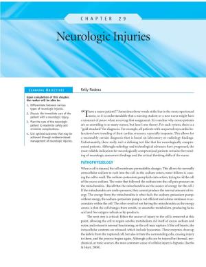 Neurologic Injuries