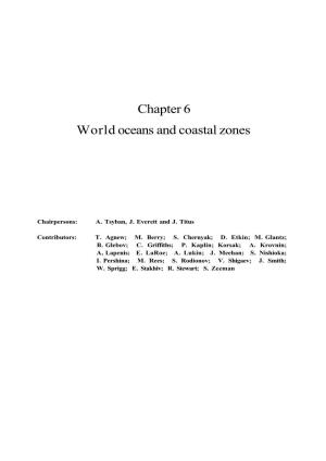 Chapter 6 World Oceans and Coastal Zones