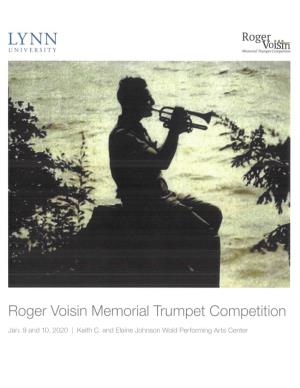 Roger Voisin Memorial Trumpet Competition 2020