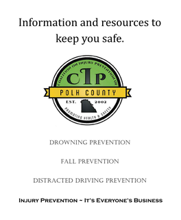 Information and Resources to Keep You Safe