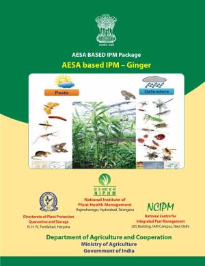AESA Based IPM – Ginger Important Natural Enemies of Ginger Insect Pests