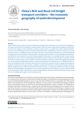The Economic Geography of Underdevelopment