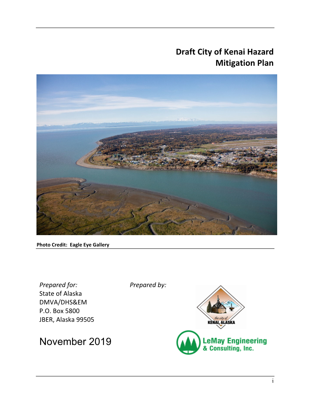 Nov. 2019 DRAFT City of Kenai Hazard Mitigation Plan