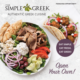 Open Your Own! What Is the SIMPLE GREEK?