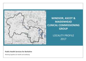 Windsor Ascot Maidenhead CCG Profile 2017