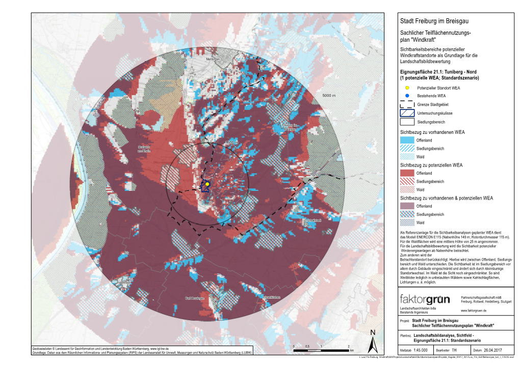 Anhang 2-7 Landschaftsbilanalyse Flächendarstellung