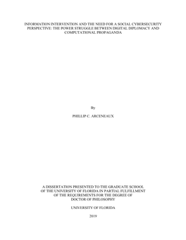 University of Florida Thesis Or Dissertation