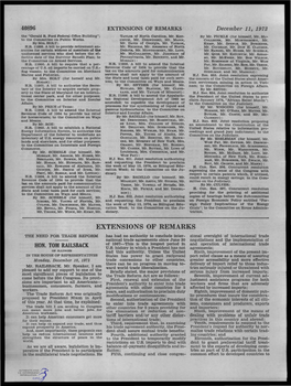 EXTENSIONS of REMARKS December 11, 1973 the "Gerald R