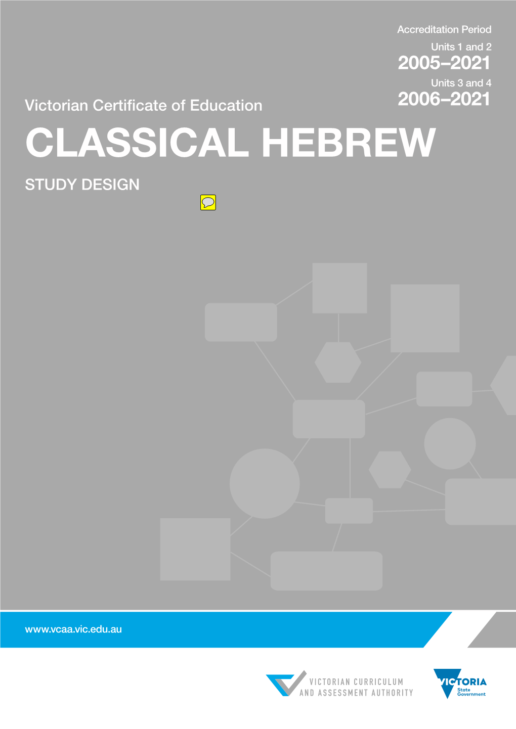 VCE Classical Hebrew Study Design
