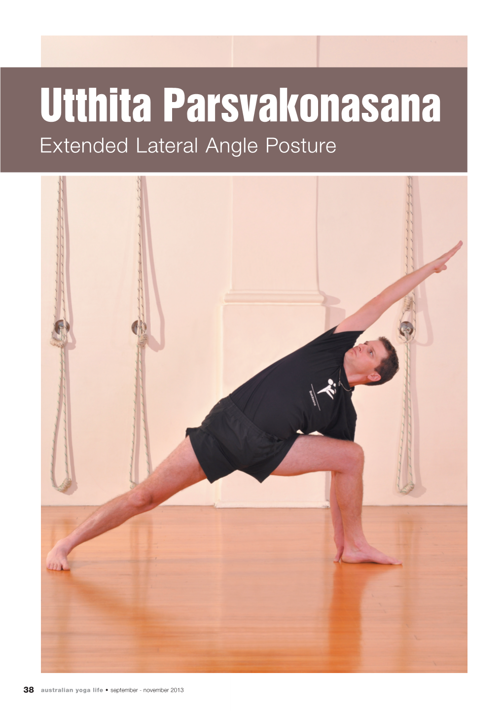 Utthita Parsvakonasana Extended Lateral Angle Posture