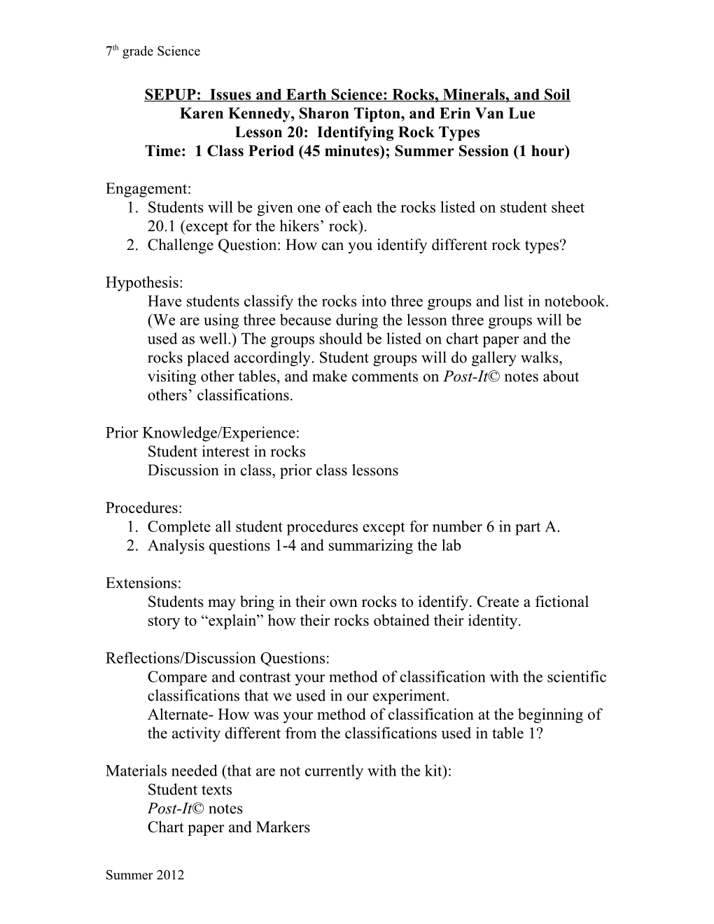 Issues And Earth Science: Rocks, Minerals, And Soil