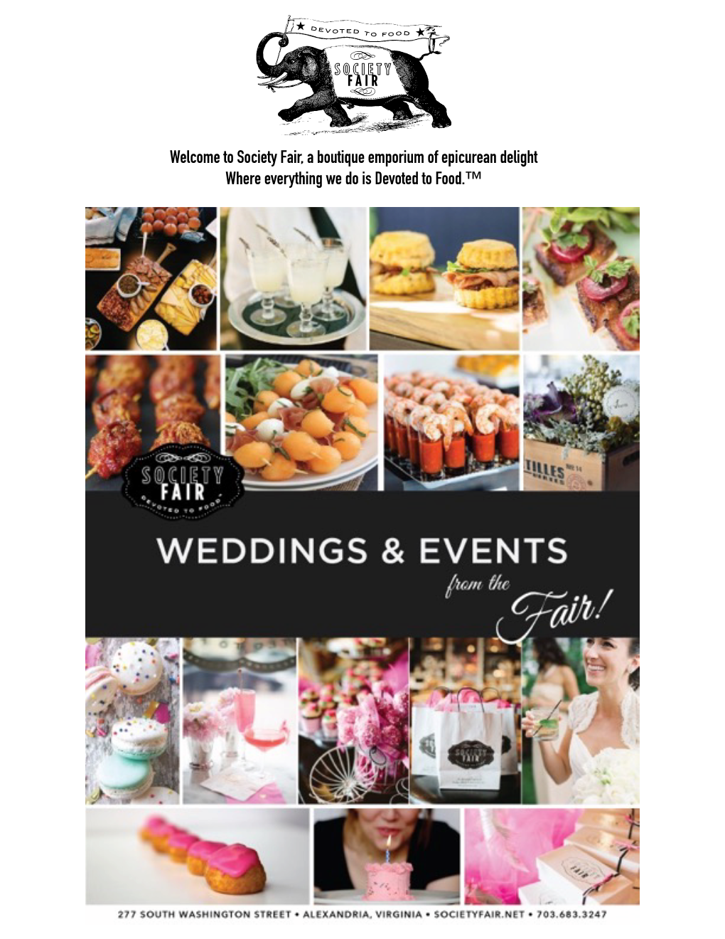 Wedding and Events 2016 Copy
