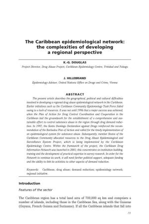 The Caribbean Epidemiological Network: the Complexities of Developing a Regional Perspective