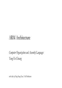 ARM Architecture